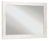 Paxberry Whitewash Bedroom Mirror