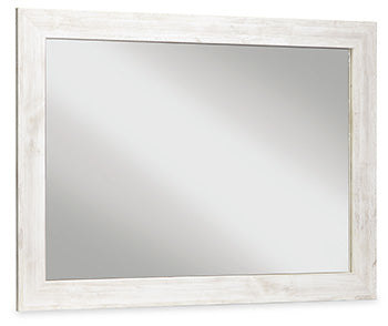 Paxberry Whitewash Bedroom Mirror