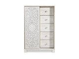 Paxberry Whitewash Full Panel Bed, Chest And Nightstand