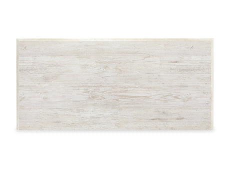 Paxberry Whitewash Full Panel Bed, Chest And Nightstand