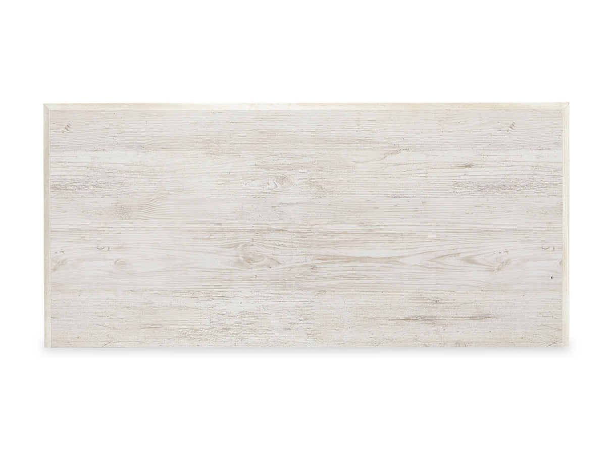 Paxberry Whitewash Twin Panel Bed, Chest And Nightstand