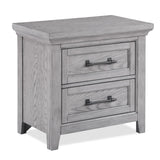 Beckett Rustic Gray Footboard Bench Panel Bedroom Set