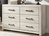 Cambeck Whitewash Twin Panel Bed, Dresser, Chest And Nightstand