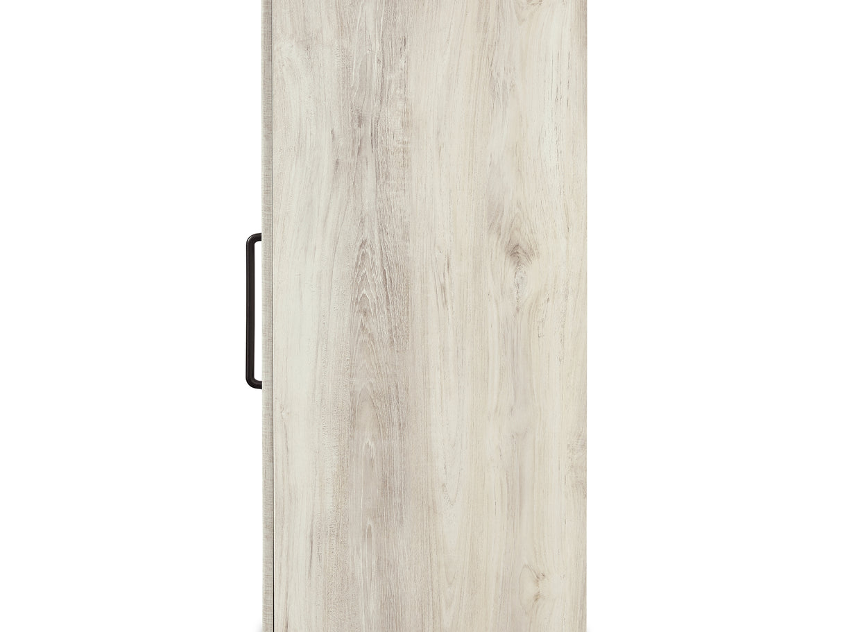 Cambeck Whitewash Full Panel Bed, Dresser, Chest And Nightstand