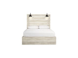 Cambeck Whitewash Queen Panel Bed, Dresser, Mirror, Chest And Nightstand