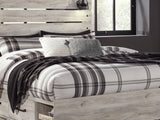 Cambeck Whitewash King Panel Bed With Storage, Chest And 2 Nightstands