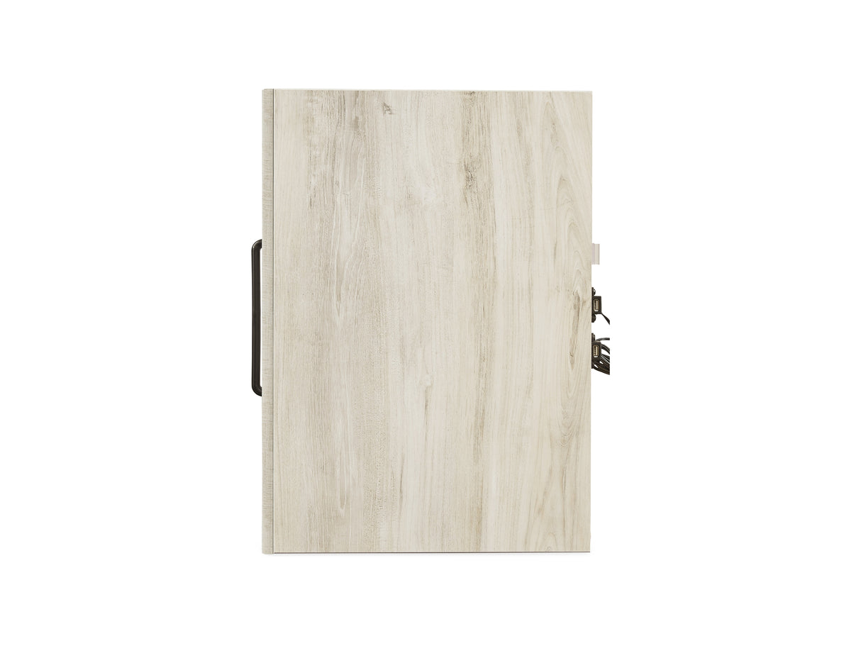 Cambeck Whitewash Queen Panel Bed, Dresser, Mirror, Chest And Nightstand