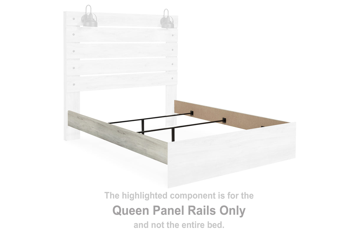 Cambeck Whitewash Queen Panel Rails