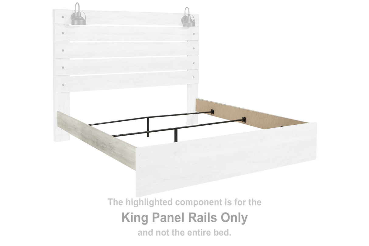 Cambeck Whitewash King Panel Rails