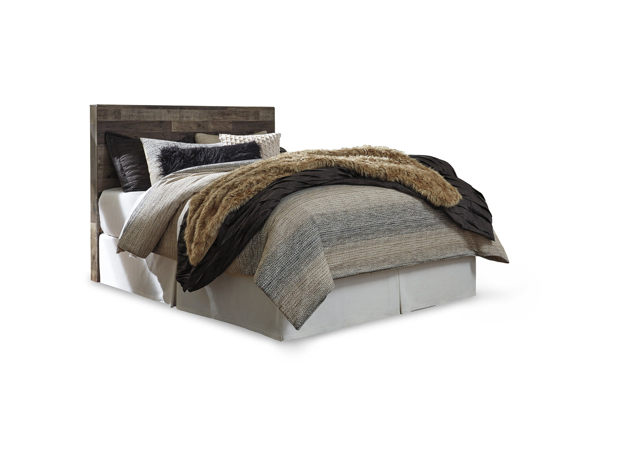 Derekson Multi Gray Queen Panel Headboard, Dresser, Chest And Nightstand