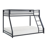 Jovie Black Metal Twin/Full Bunk Bed