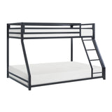 Jovie Black Metal Twin/Full Bunk Bed