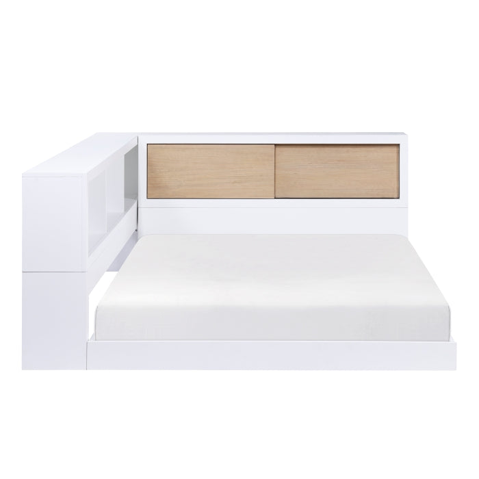 Asker Full Bookcase Corner Bed