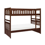 Rowe Dark Cherry Twin/Twin Bunk Bed