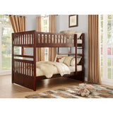Rowe Dark Cherry Full/Full Bunk Bed