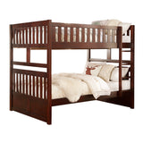 Rowe Dark Cherry Full/Full Bunk Bed