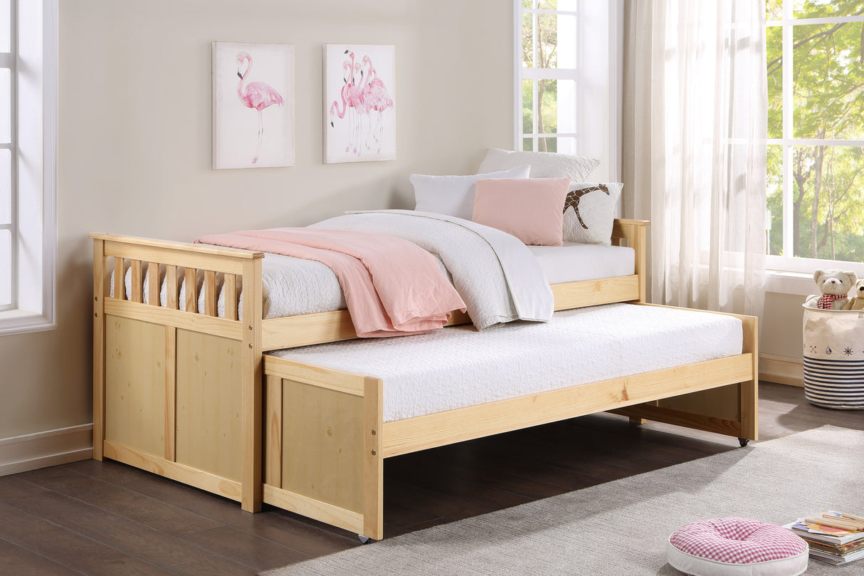 Bartly Natural Pine Twin/Twin Bed