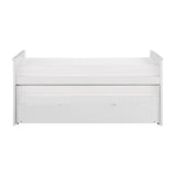 Galen White Twin/Twin Bed With Twin Trundle