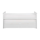 Galen White Twin/Twin Bed With Storage Boxes