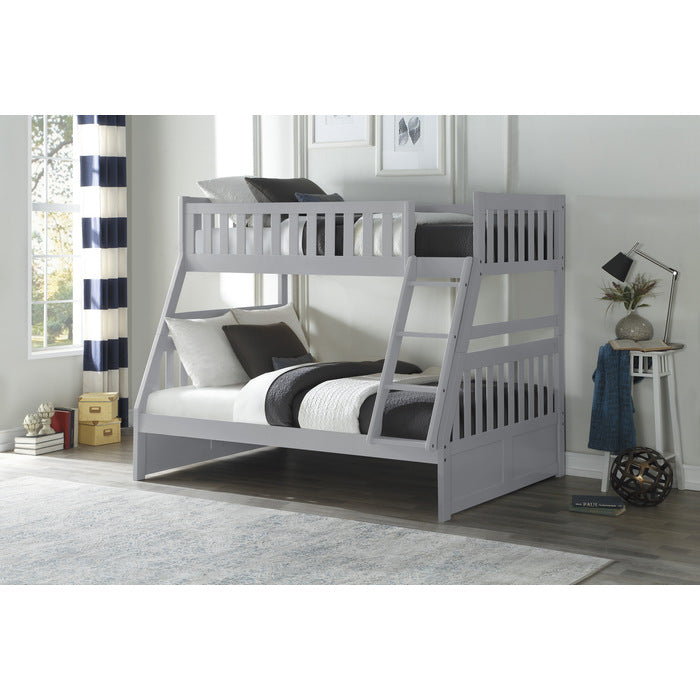 Orion Gray Twin/Full Bunk Bed
