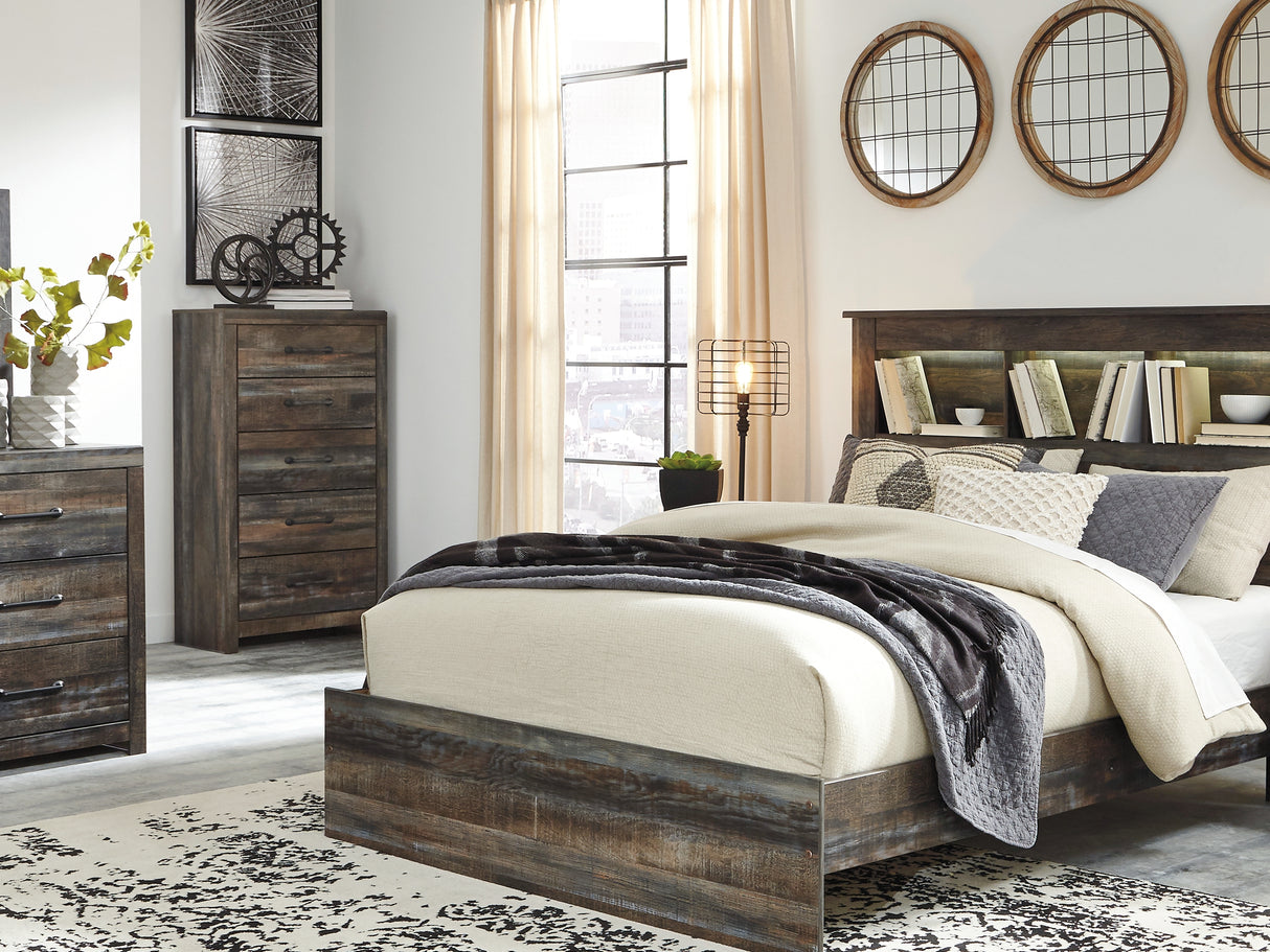 Drystan Multi Queen Bookcase Bed