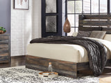 Drystan Multi King Panel Bed, Dresser, Mirror, And Nightstand