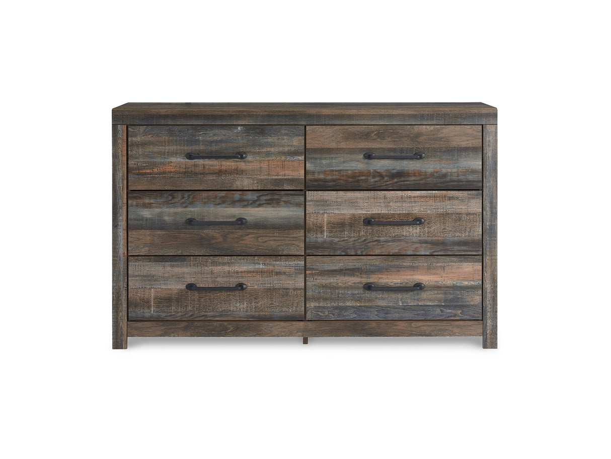 Drystan Multi Full Bookcase Storage Bed, Dresser And Nightstand