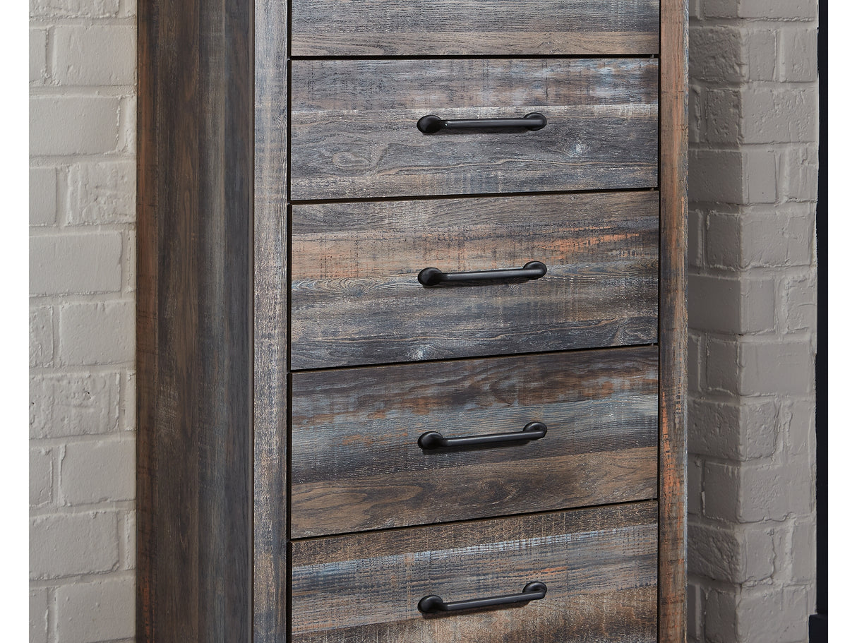 Drystan Multi Full Bookcase Storage Bed And Chest