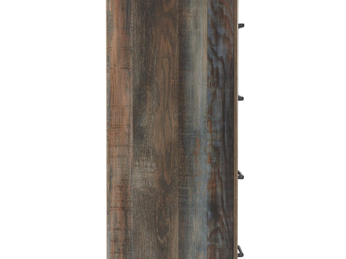 Baystorm Gray Full Panel Headboard, Chest And Nightstand