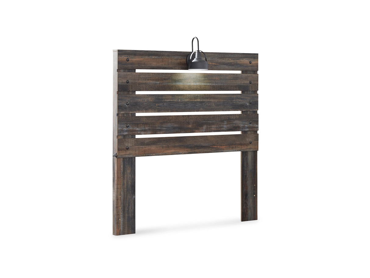 Baystorm Gray Full Panel Headboard, Chest And Nightstand