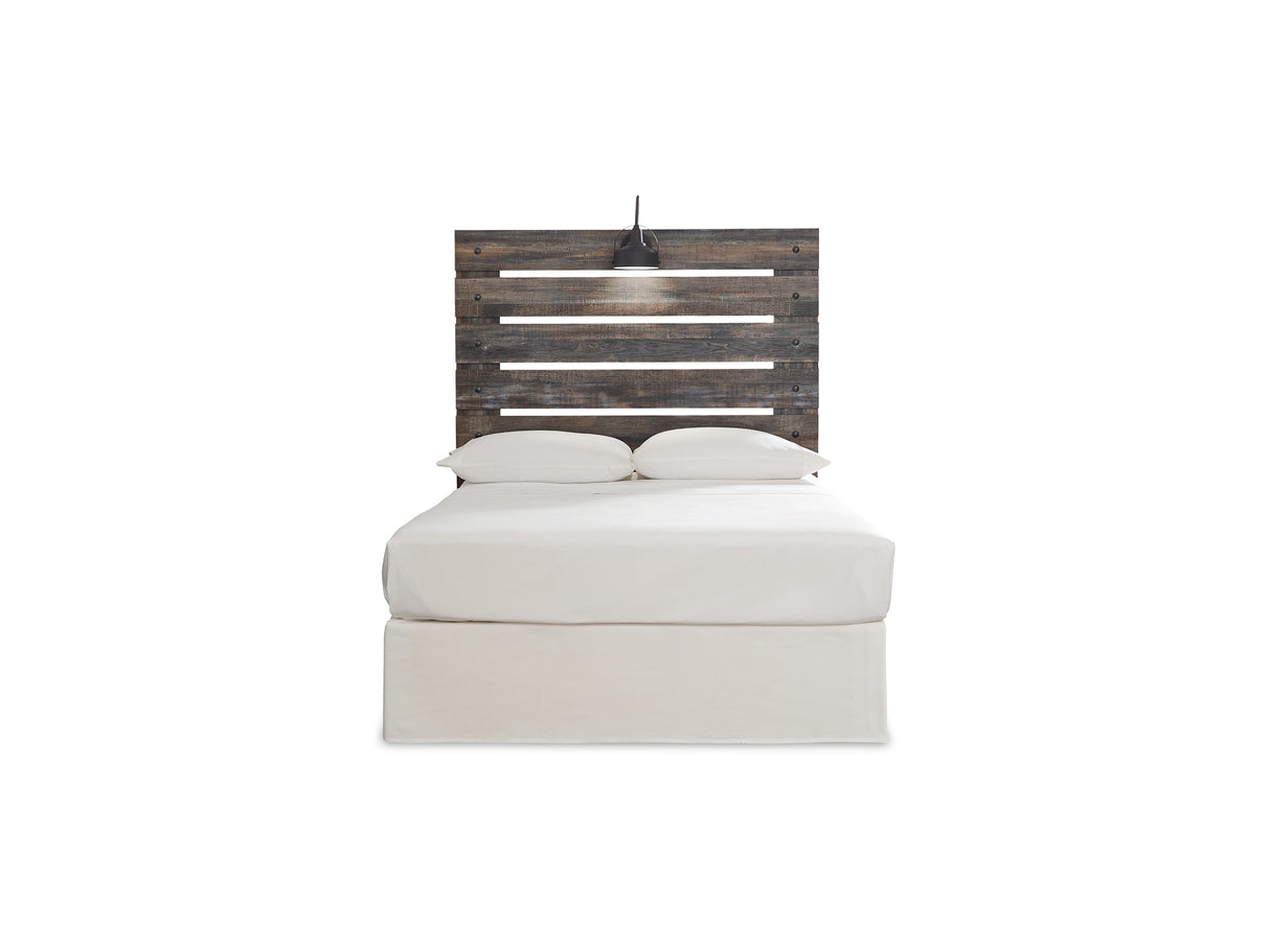 Baystorm Gray Full Panel Headboard, Chest And Nightstand
