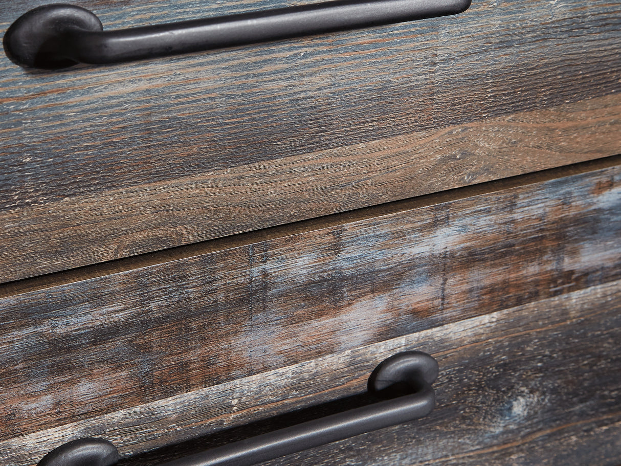 Drystan Multi Full Bookcase Storage Bed, Dresser And Nightstand