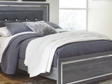Lodanna Gray Queen Panel Bed, Dresser, Mirror, Chest And 2 Nightstands