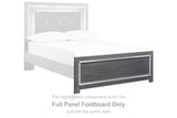 Lodanna Gray Full Panel Footboard