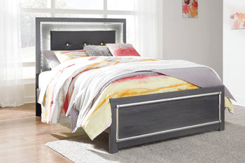Lodanna Gray Full Panel Footboard