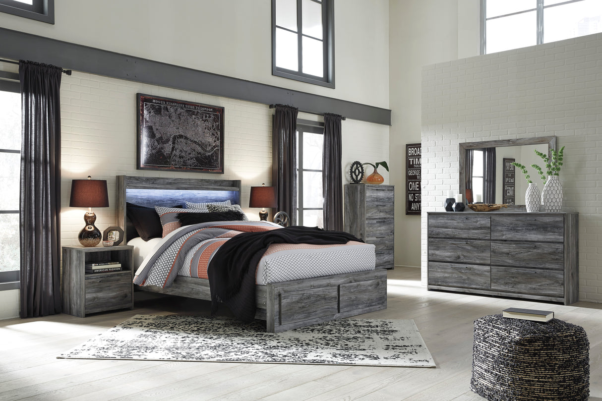 Baystorm Gray Bedroom Set