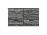 Baystorm Gray Full Panel Headboard, Dresser And Nightstand