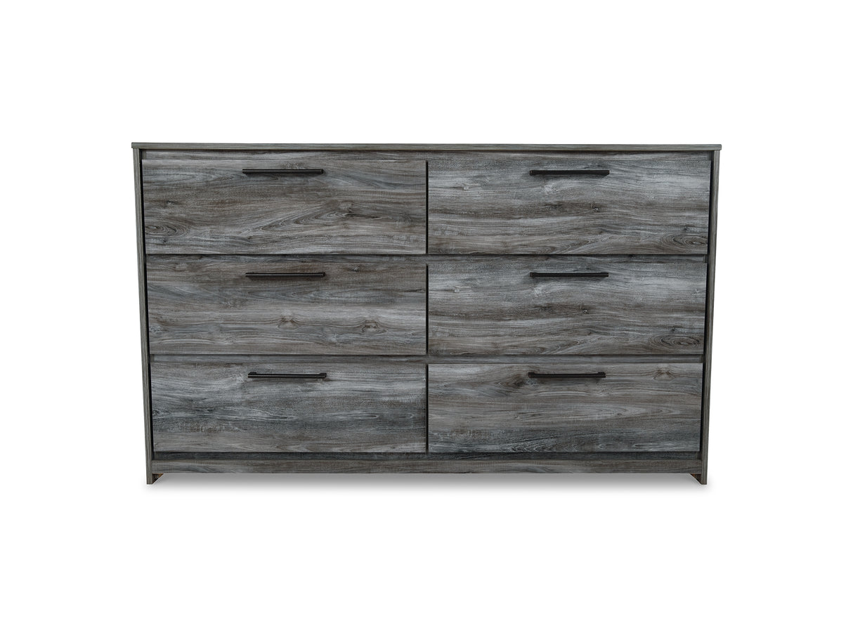 Baystorm Gray Full Panel Headboard, Dresser And Nightstand