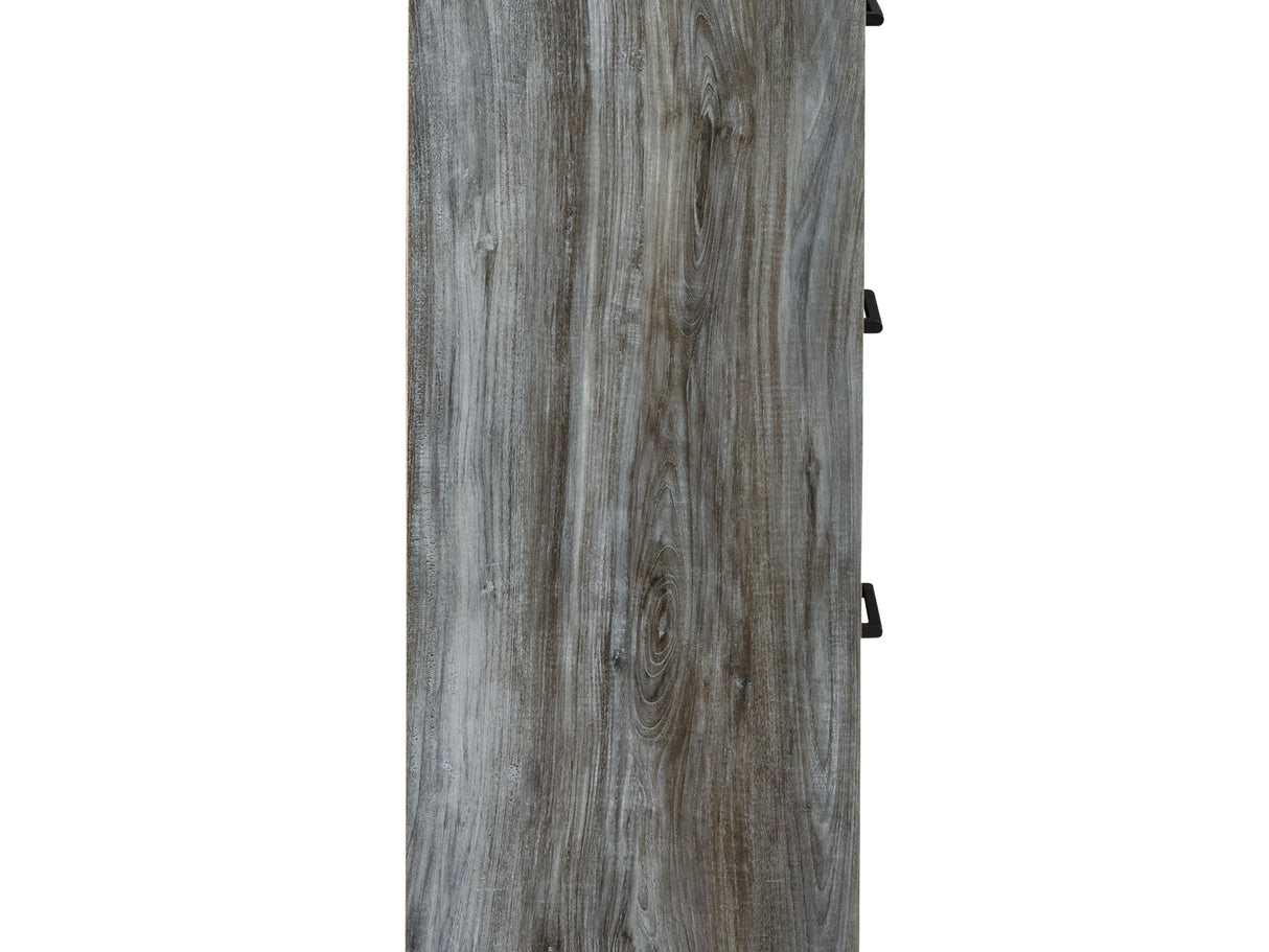 Baystorm Gray Full Panel Headboard, Dresser And Nightstand