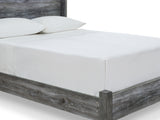Baystorm Gray Full Panel Bed, Dresser, Mirror And Nightstand