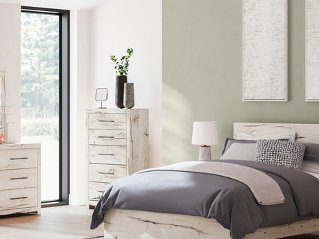 Lawroy Light Natural Queen Panel Bed