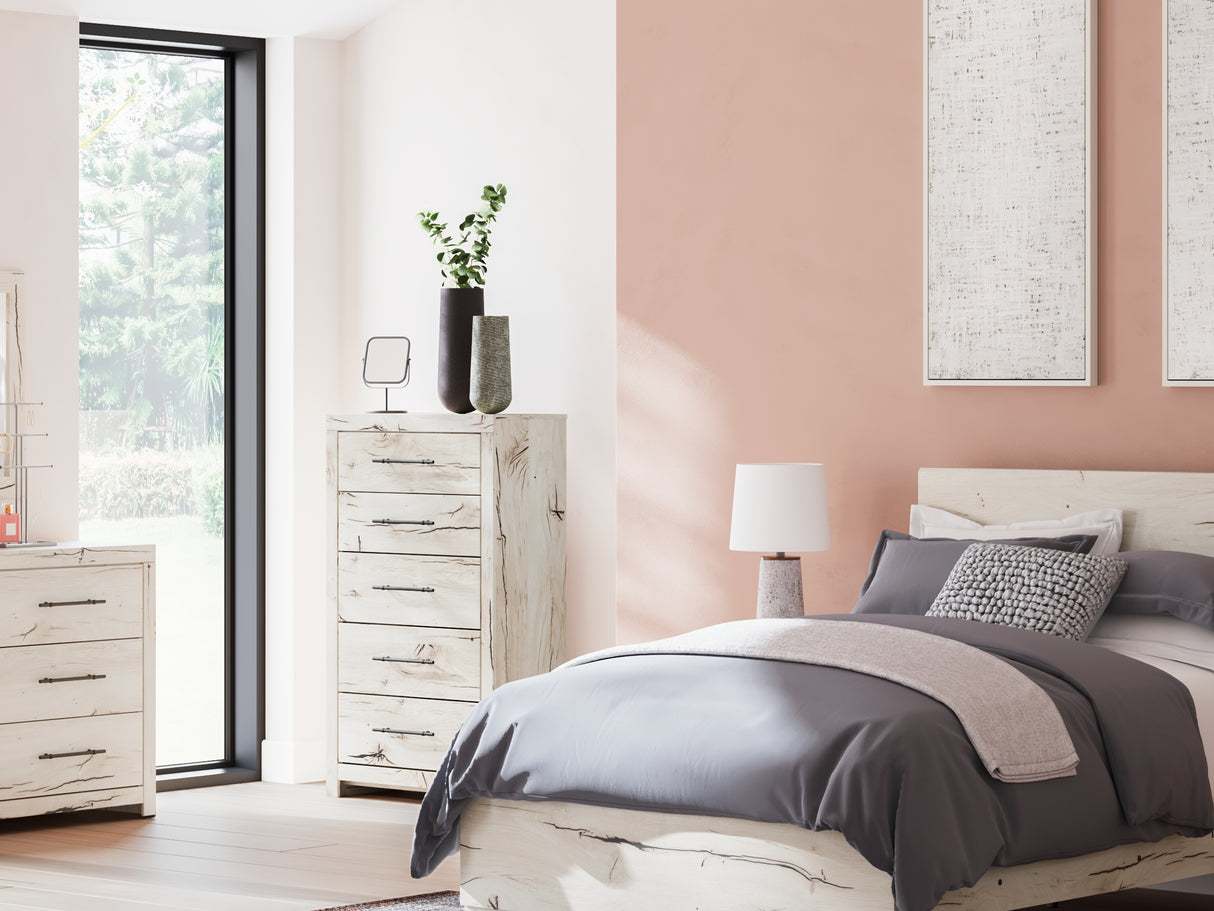 Lawroy Light Natural Full Panel Bed