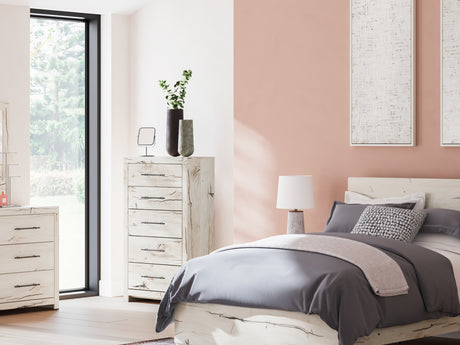 Lawroy Light Natural Full Panel Bed