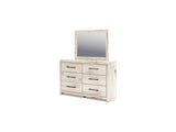 Lawroy Queen Panel Bed, Dresser, Mirror And Nightstand