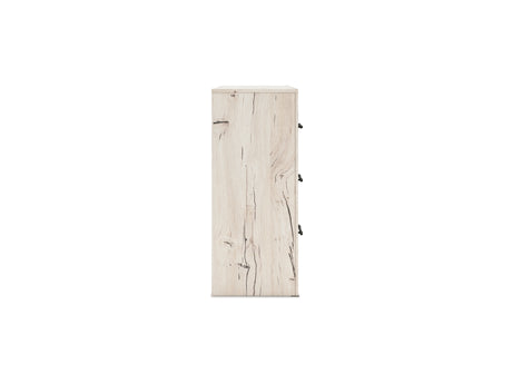 Lawroy Light Natural Full Panel Headboard, Dresser And Mirror