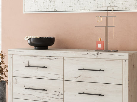 Lawroy Light Natural Full Panel Headboard, Dresser And Mirror