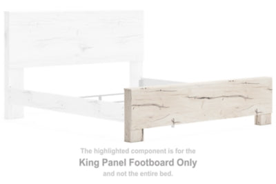 Lawroy Light Natural King Panel Footboard