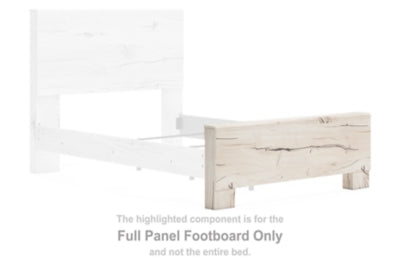 Lawroy Light Natural Full Panel Footboard