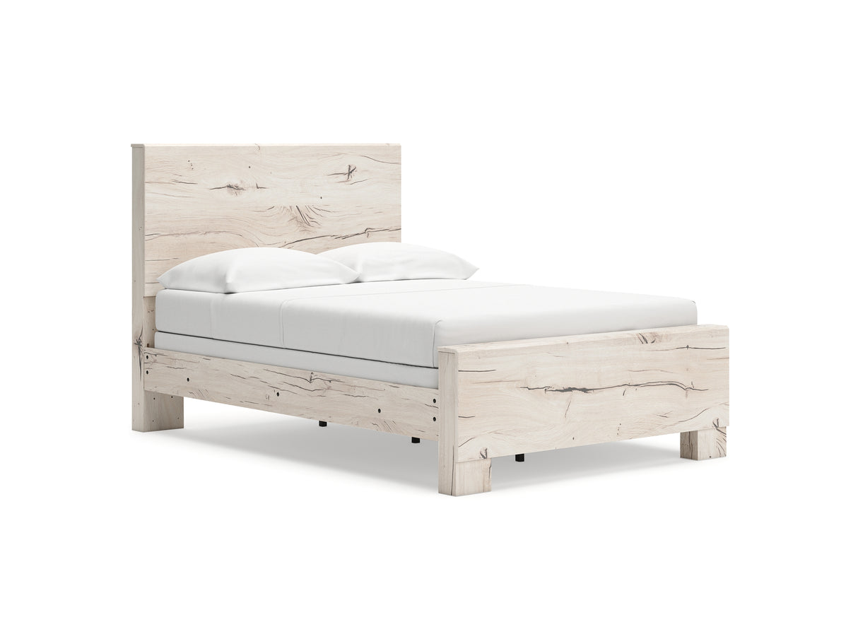 Lawroy Light Natural Full Panel Bed