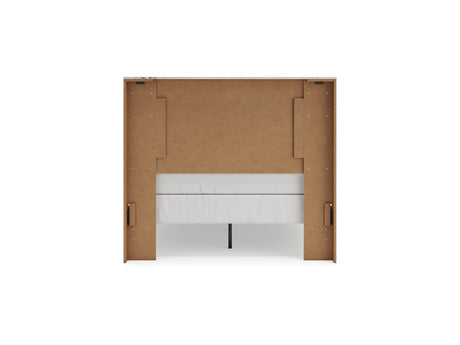 Lawroy Light Natural Full Panel Bed